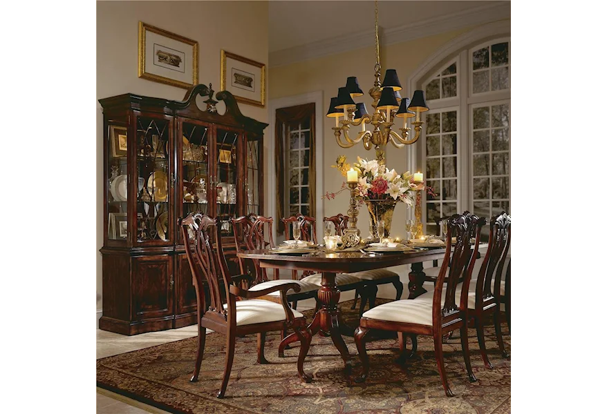 Cherry Grove 45th 9 Piece Dining Set by American Drew at Esprit Decor Home Furnishings